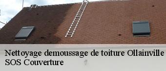 Nettoyage demoussage de toiture  ollainville-91340 SOS Couverture