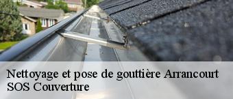 Nettoyage et pose de gouttière  arrancourt-91690 SOS Couverture