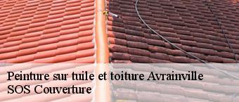 Peinture sur tuile et toiture  avrainville-91630 SOS Couverture