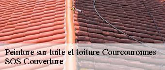 Peinture sur tuile et toiture  courcouronnes-91080 SOS Couverture