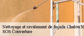 Nettoyage et ravalement de façade  chalou-moulineux-91740 SOS Couverture