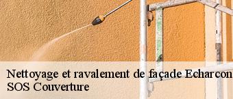 Nettoyage et ravalement de façade  echarcon-91540 SOS Couverture