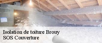 Isolation de toiture  brouy-91150 SOS Couverture